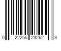 Barcode Image for UPC code 022255232623