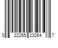 Barcode Image for UPC code 022255232647