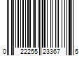 Barcode Image for UPC code 022255233675