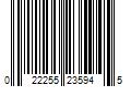 Barcode Image for UPC code 022255235945