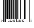 Barcode Image for UPC code 022255238328