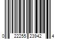 Barcode Image for UPC code 022255239424