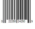 Barcode Image for UPC code 022255242509