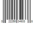 Barcode Image for UPC code 022255349338