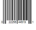 Barcode Image for UPC code 022255445191