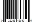 Barcode Image for UPC code 022255458405