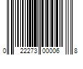 Barcode Image for UPC code 022273000068