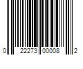 Barcode Image for UPC code 022273000082