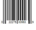 Barcode Image for UPC code 022275009939