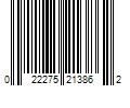 Barcode Image for UPC code 022275213862