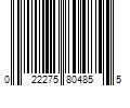 Barcode Image for UPC code 022275804855