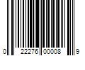 Barcode Image for UPC code 022276000089