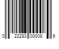 Barcode Image for UPC code 022283000089