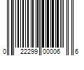 Barcode Image for UPC code 022299000066