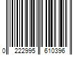 Barcode Image for UPC code 0222995610396