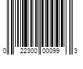 Barcode Image for UPC code 022300000993