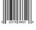 Barcode Image for UPC code 022315366206