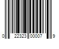 Barcode Image for UPC code 022323000079