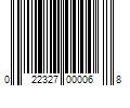 Barcode Image for UPC code 022327000068