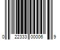 Barcode Image for UPC code 022333000069