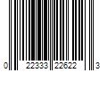 Barcode Image for UPC code 022333226223