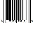 Barcode Image for UPC code 022333252185