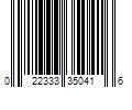 Barcode Image for UPC code 022333350416