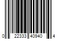 Barcode Image for UPC code 022333409404