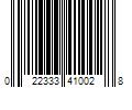 Barcode Image for UPC code 022333410028