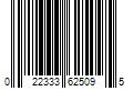 Barcode Image for UPC code 022333625095