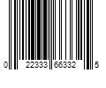 Barcode Image for UPC code 022333663325