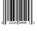 Barcode Image for UPC code 022334545453. Product Name: 