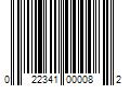 Barcode Image for UPC code 022341000082