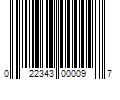 Barcode Image for UPC code 022343000097