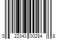 Barcode Image for UPC code 022343002848