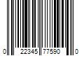 Barcode Image for UPC code 022345775900