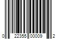 Barcode Image for UPC code 022355000092