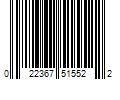 Barcode Image for UPC code 022367515522