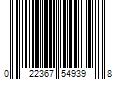 Barcode Image for UPC code 022367549398