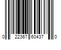 Barcode Image for UPC code 022367604370