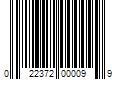 Barcode Image for UPC code 022372000099