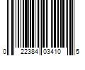 Barcode Image for UPC code 022384034105