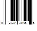 Barcode Image for UPC code 022384081055