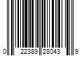 Barcode Image for UPC code 022389280439