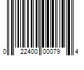 Barcode Image for UPC code 022400000794