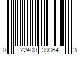 Barcode Image for UPC code 022400393643