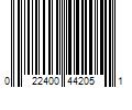 Barcode Image for UPC code 022400442051