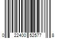 Barcode Image for UPC code 022400525778