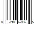 Barcode Image for UPC code 022400623665