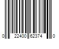 Barcode Image for UPC code 022400623740